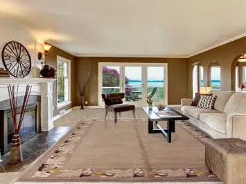 Vegetable Dye Nepalese Handmade Area Rug 10x14