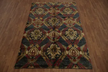 Heritage Patterns Embrace Tradition with This Abstract Area Rug 5x8