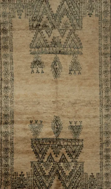 Add Warmth to Your Home with Rustic Geometric Area Rug 5x8