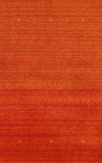 Handmade Gabbeh Wool Area Rug 6x10