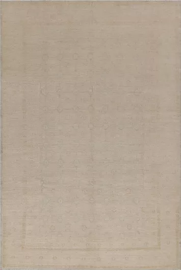 Vegetable Dye Oushak Turkish Area Rug 8x10