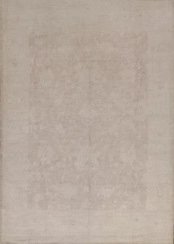 Vegetable Dye Oushak Turkish Area Rug 8x10