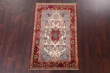 Vegetable Dye Ziegler Handmade Wool Rug 3x5