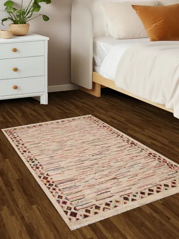 Handmade Gabbeh Kashkoli Wool Rug 2x4