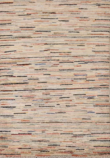 Modern Gabbeh Kashkoli Handmade Rug 2x3