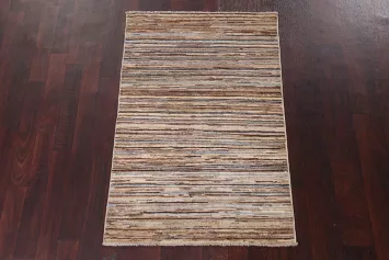 Handmade Gabbeh Kashkoli Oriental Rug 3x4