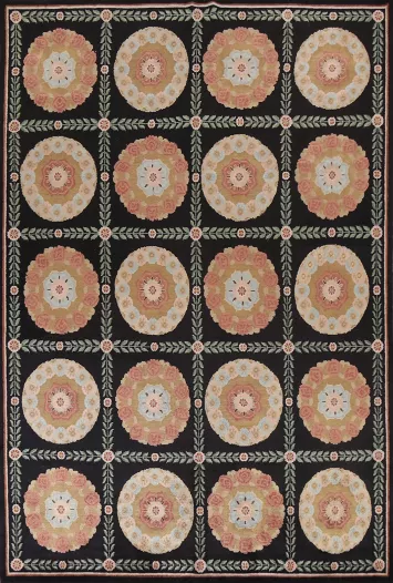Vegetable Dye Nepalese Handmade Area Rug 9x12