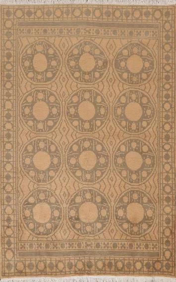 Vegetable Dye Nepalese Handmade Area Rug 6x9