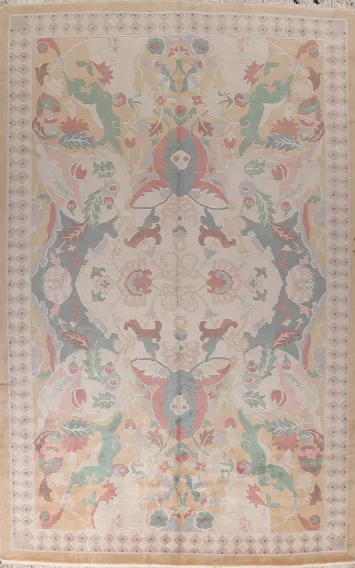 Vegetable Dye Large Nepalese Handmade Wool Rug 12x18