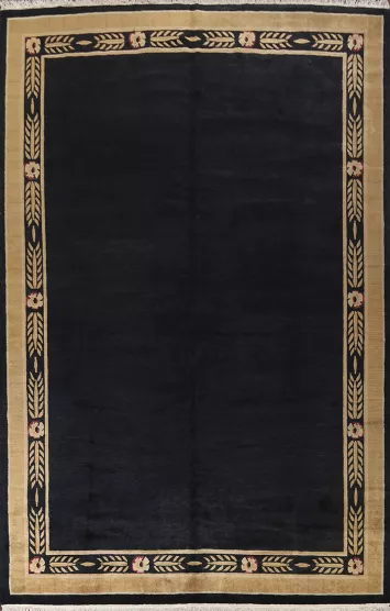 Vegetable Dye Large Nepalese Handmade Wool Rug 12x18