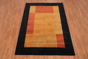 Vegetable Dye Nepalese Wool Rug 5x7