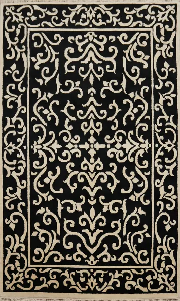 Vegetable Dye Nepalese Wool Area Rug 6x9