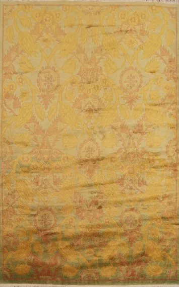 Vegetable Dye Nepalese Handmade Area Rug 6x9