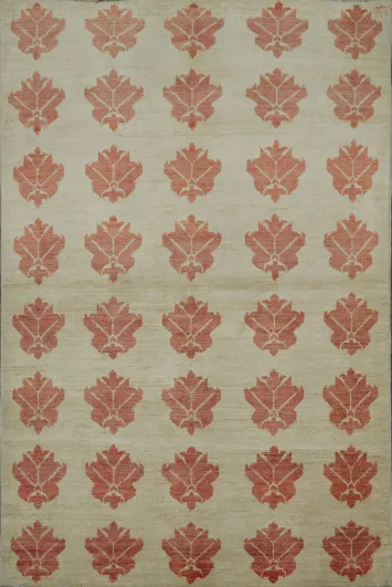 Handmade Gabbeh Kashkoli Wool Area Rug 4x6