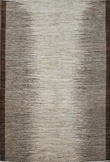 Handmade Gabbeh Kashkoli Wool Area Rug 6x8