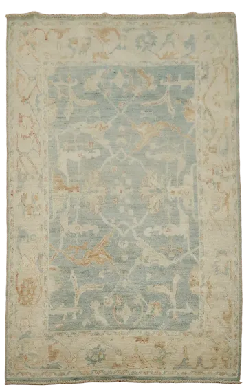 Luxurious Blue Area Rug Adding Sophisticated Charm 5x8