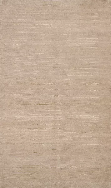 Vegetable Dye Earth-Tone Nepalese Wool Rug 3x5