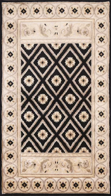 Vegetable Dye Transitional Nepalese Handmade Rug 3x5