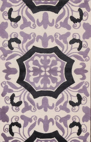 Vegetable Dye Nepalese Handmade Wool Rug 3x5