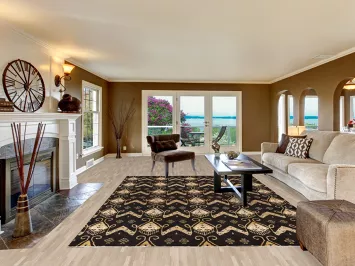 Wool Gabbeh Kashkoli Oriental Area Rug 8x11