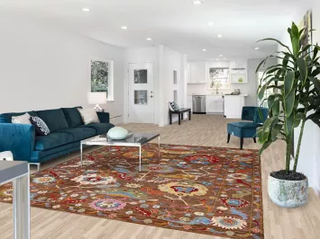 Vegetable Dye Ziegler Handmade Area Rug 8x10