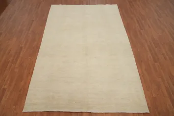 Vegetable Dye Muted Oushak Turkish Area Rug 7x10