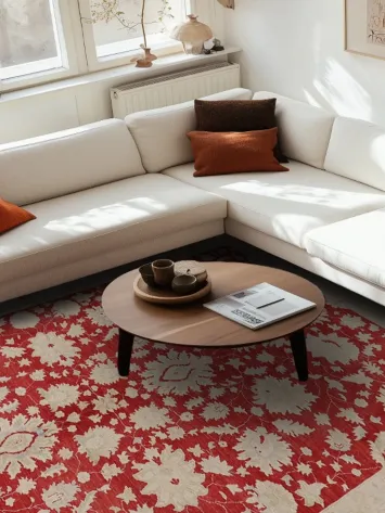 Vegetable Dye Oushak Oriental Large Rug 10x14