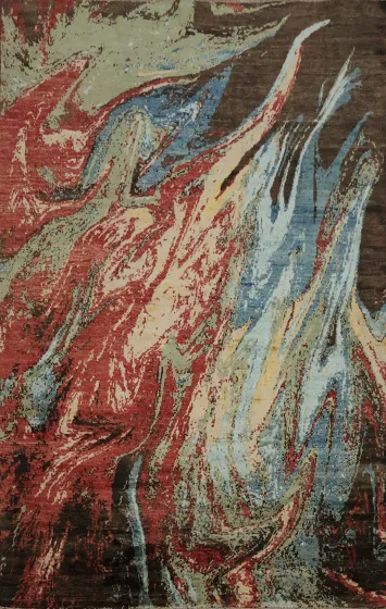 Artful Expressions Abstract Area Rug 6x8