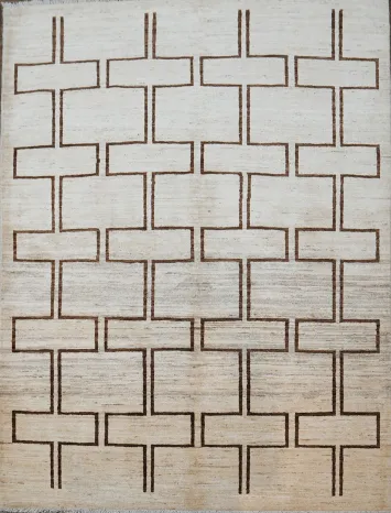 Geometric Gabbeh Kashkoli Oriental Area Rug 5x6