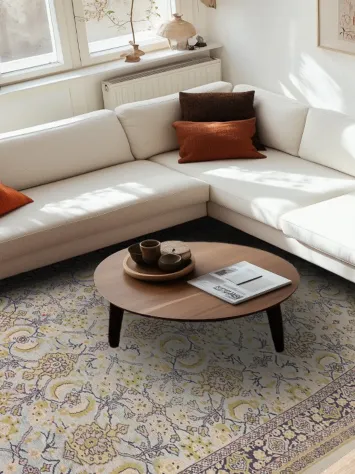 Pre-1900 Antique Vegetable Dye Sultanabad Persian Area Rug 8x13