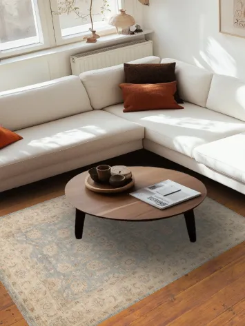 Vegetable Dye Chobi Peshawar Oriental Area Rug 5x7