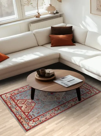 Vegetable Dye Ziegler Oriental Area Rug 4x6