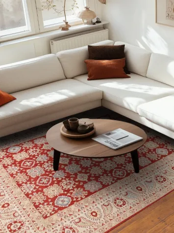 Vegetable Dye Red Ziegler Oriental Area Rug 8x10