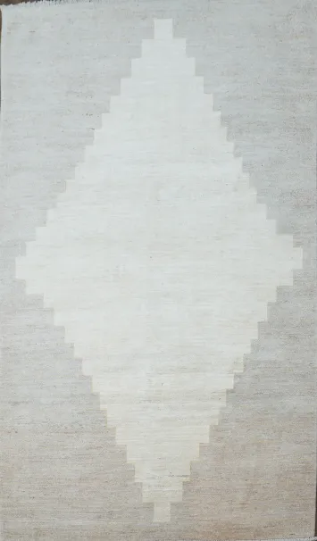 Geometric Gabbeh Persian Area Rug 5x8