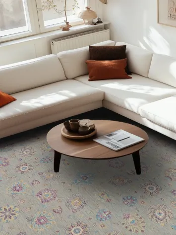 Vegetable Dye Large Oushak Wool Handmade Rug 11x15