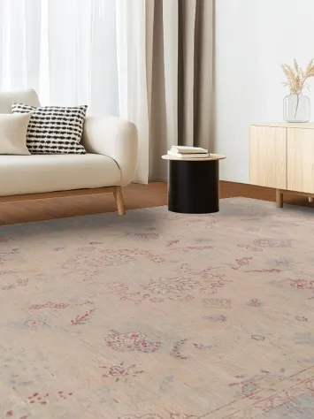 Vegetable Dye Oushak Turkish Area Rug 10x14