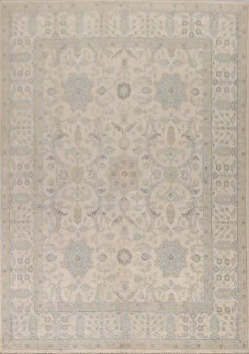 Vegetable Dye Floral Ziegler Oriental Area Rug 8x10