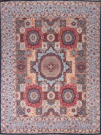 Vegetable Dye Ziegler Oriental Wool Rug 8x10