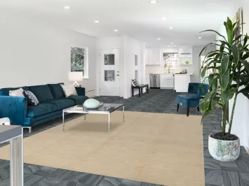 Handmade Vegetable Dye Oushak Turkish Wool Rug 8x10