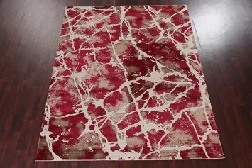 Abstract Transitional Oriental Area Rug