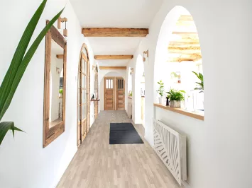 Handmade Gabbeh Kashkoli Oriental Runner Rug 2x8