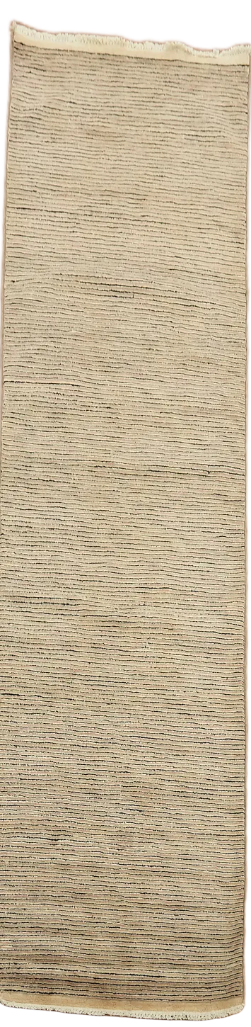 Striped Gabbeh Kashkoli Oriental Runner Rug 2x10