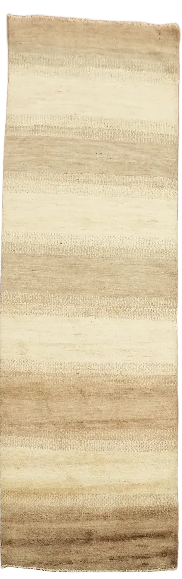 Wool Gabbeh Kashkoli Oriental Runner Rug 3x8