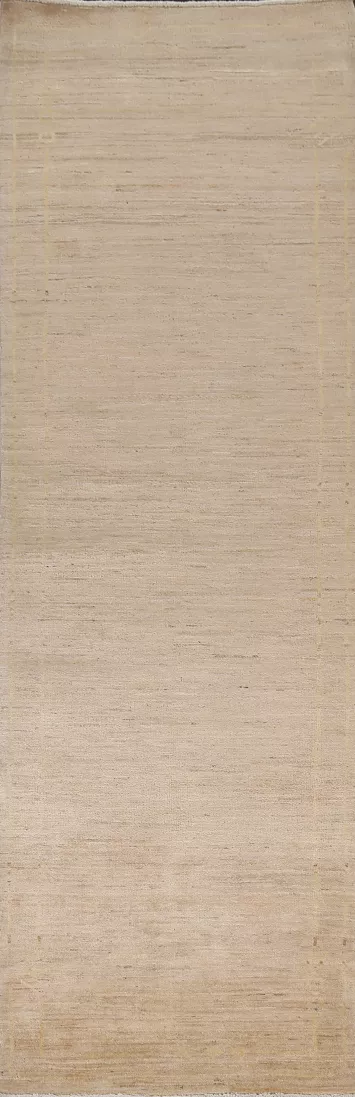 Handmade Wool Gabbeh Kashkoli Oriental Runner Rug 3x10