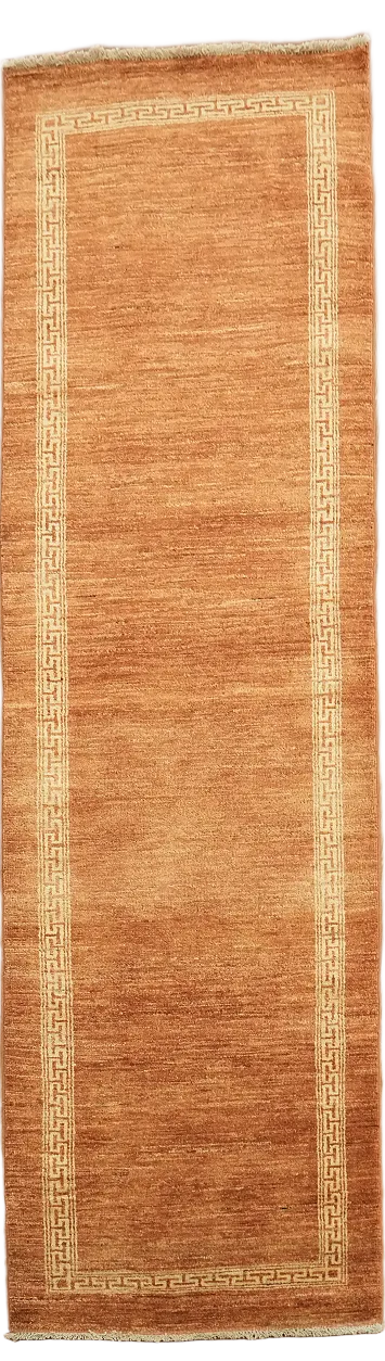 Wool Gabbeh Kashkoli Oriental Runner Rug 3x9