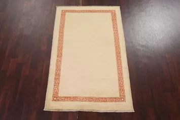 Handmade Gabbeh Kashkoli Oriental Wool Rug 3x5
