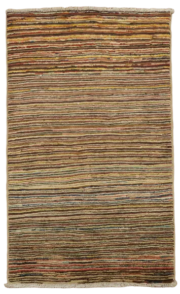 Brown Striped Rug Bringing Warmth to Your Home Interiors 3x4
