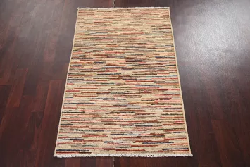Handmade Gabbeh Kashkoli Oriental Rug 3x4