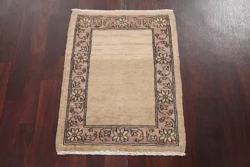 Handmade Gabbeh Kashkoli Oriental Wool Rug 2x3