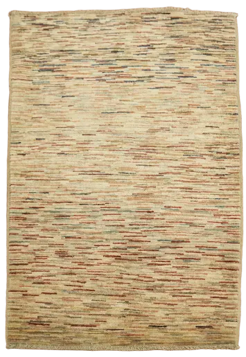 Striped Gabbeh Kashkoli Oriental Handmade Rug 3x4